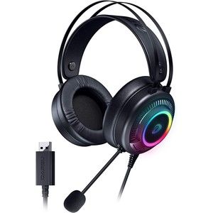 DAREU USB Gaming Headset with Microphone RGB Light Gaming Headset 7.1